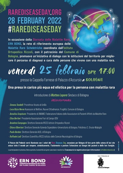 Locandina #rarediseaseday2022