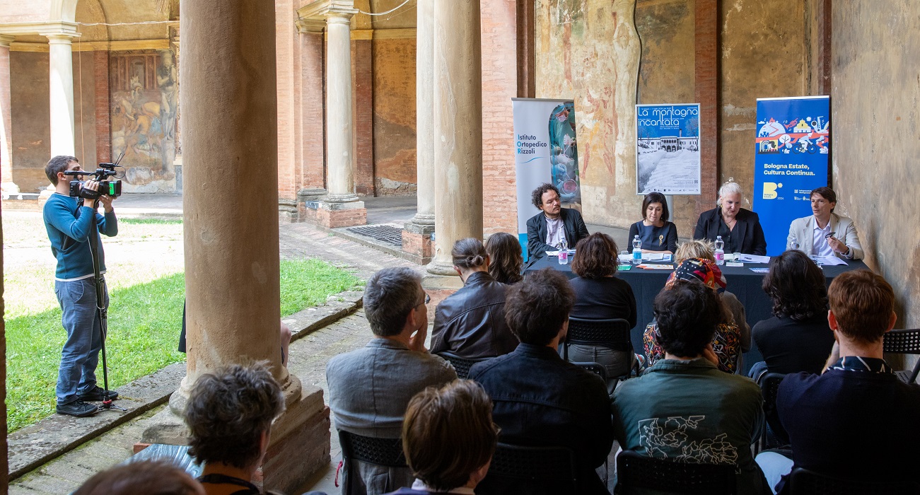 Un momento della conferenza stampa