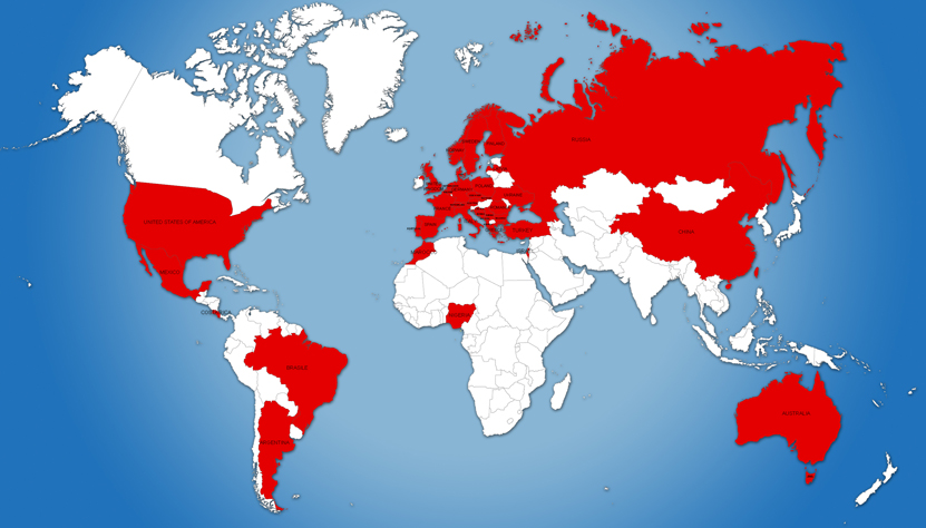 Maps of the requests for a specialist consultation