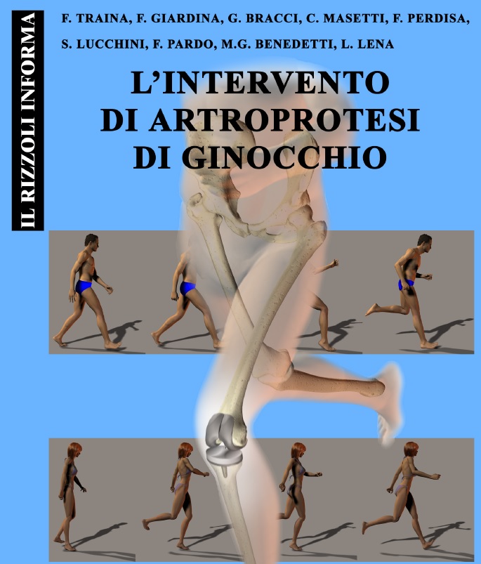 Copertina dell'opuscolo sulla protesi di ginocchio